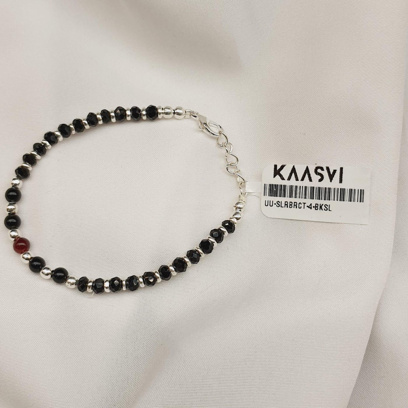 Silver Replica Bracelet 4 Black Silver