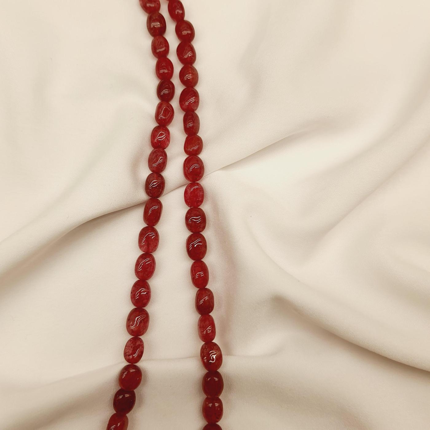 Semi Stone Mala 1 Ruby