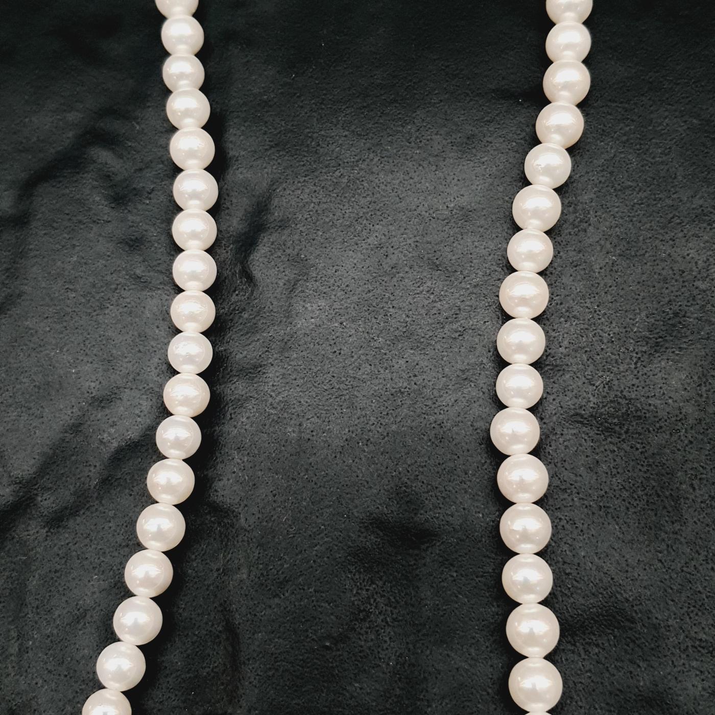 Pearl Mala 2 White