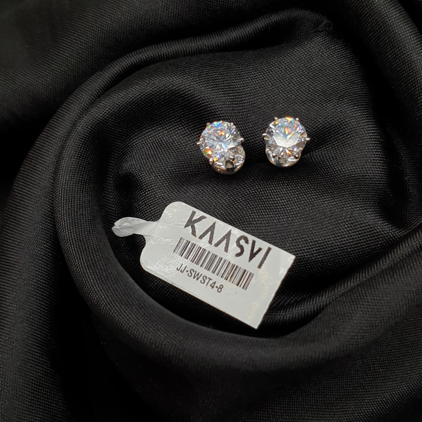 Swasroski SW Silver Tops 4 8mm