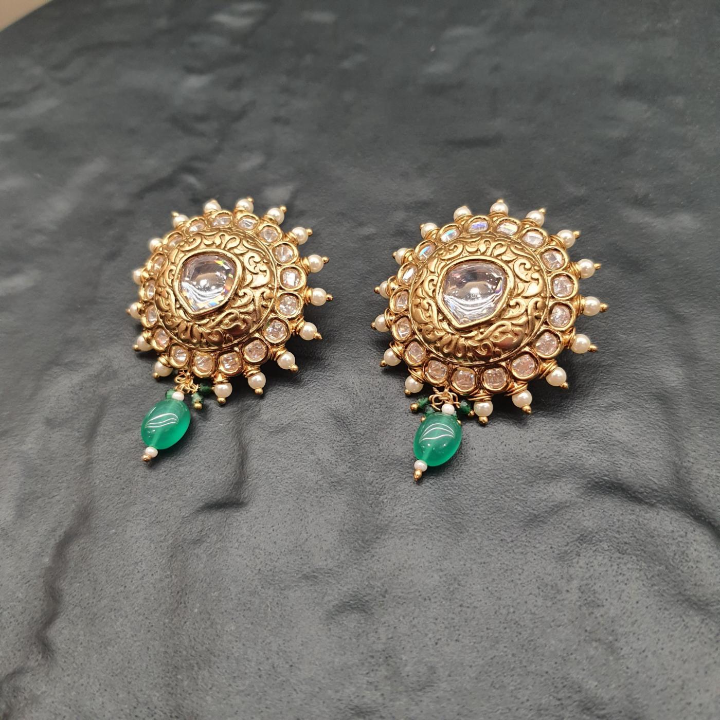 Tayani Kundan Tops 1 Gold