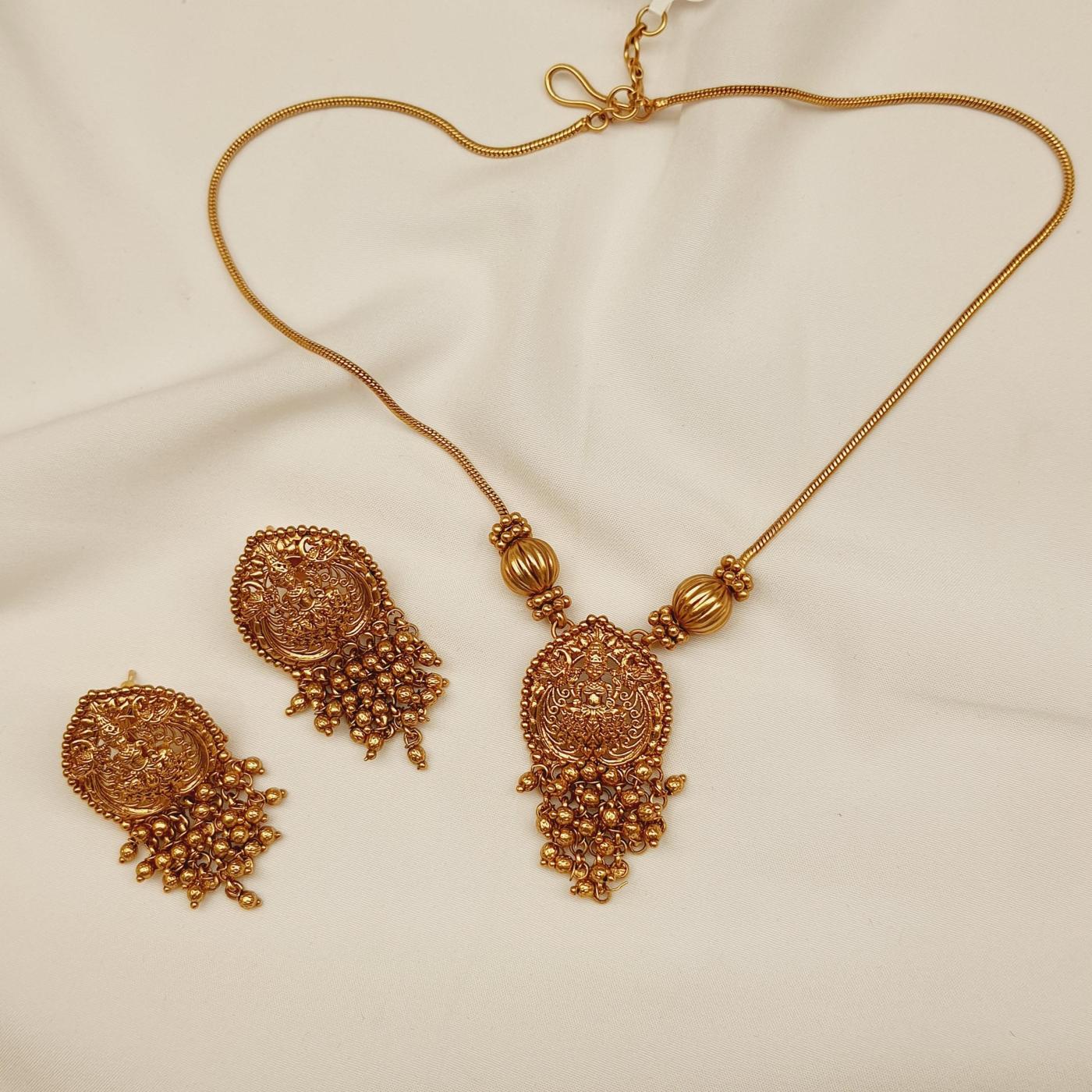 Temple Pendant Set - TMPS 1 Gold