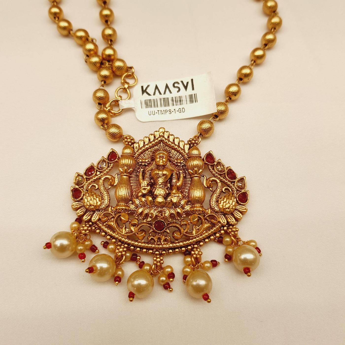 Temple Pendant Set - TMPS 1 Gold