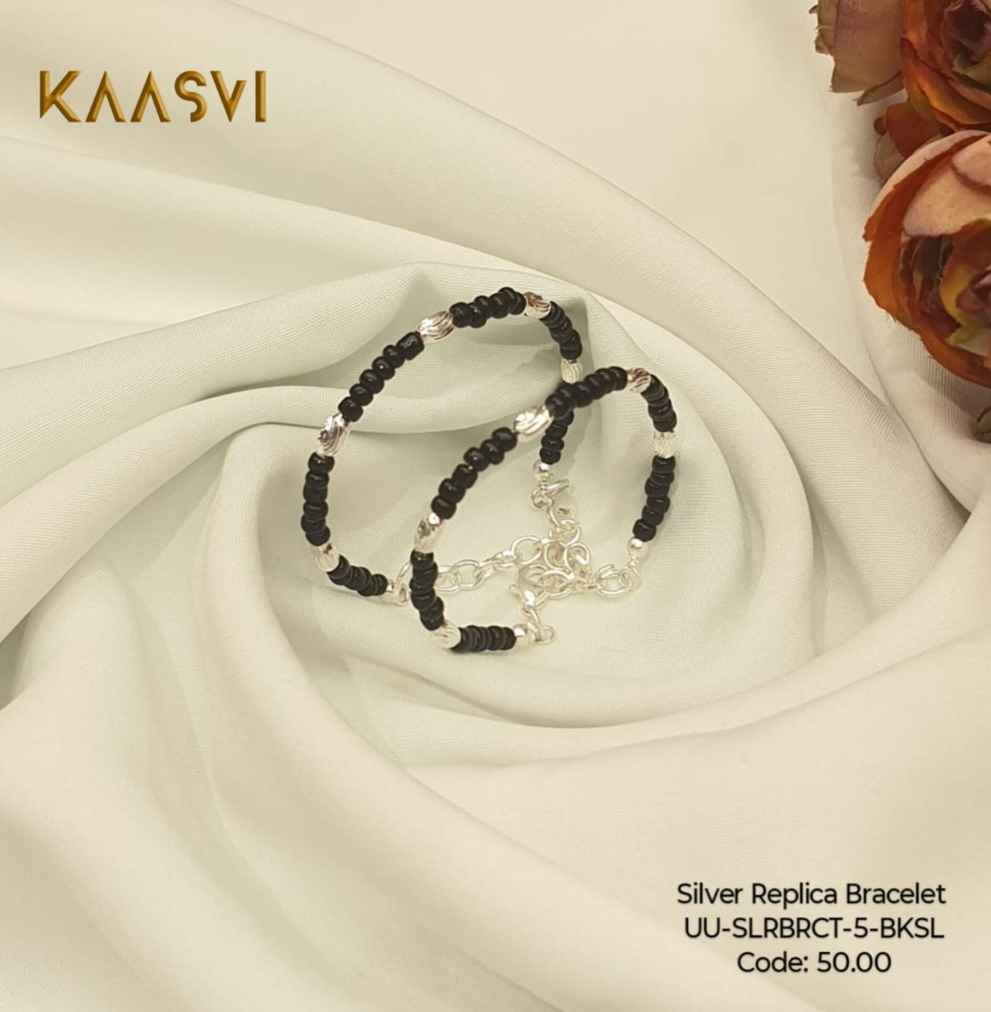 Bracelet-5-Black Silver