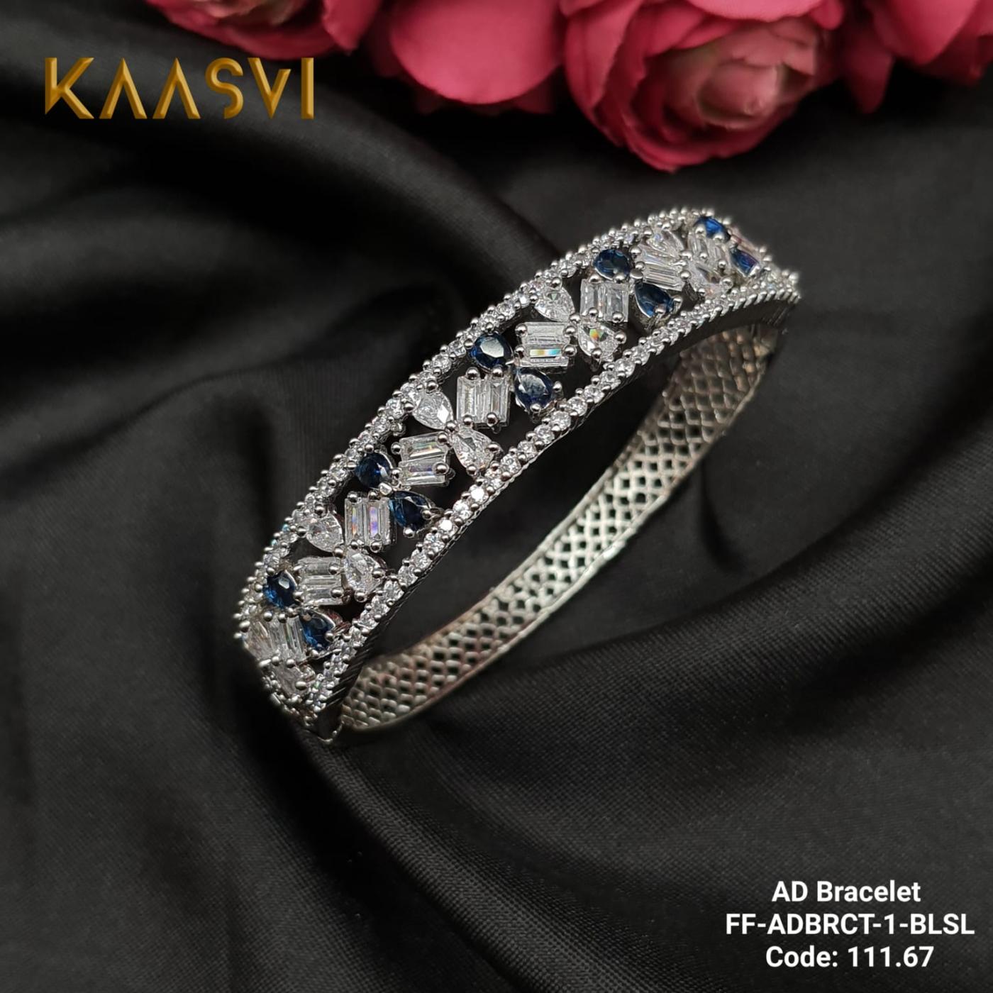 AD Bracelet-1-Black Silver