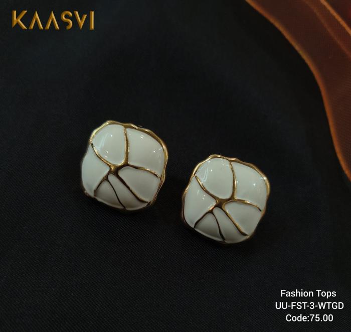 Earrings-3-White Gold