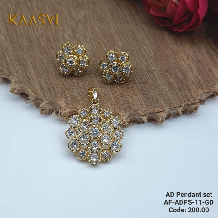 AD Pendant Set-11-Gold