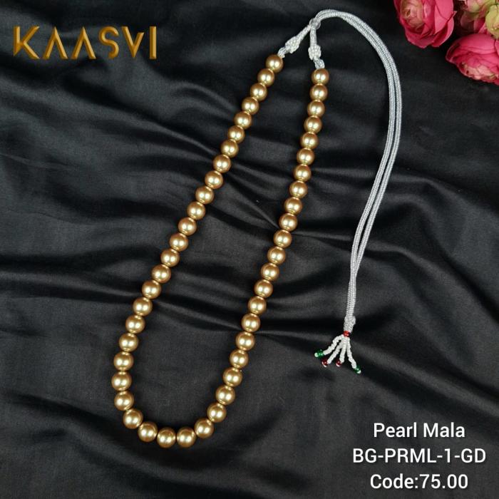 Pearl Mala-1-Gold