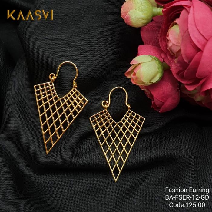 Earrings-12-Gold