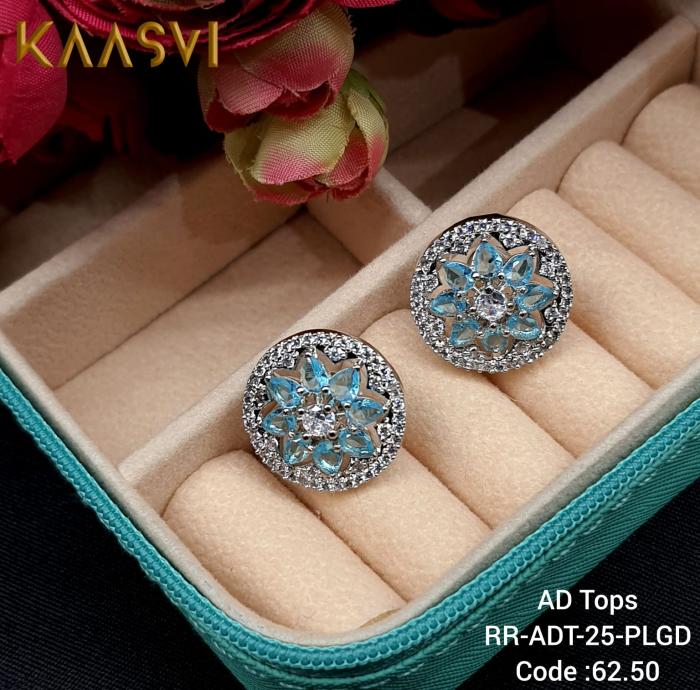 Earrings-25-Pearl Gold