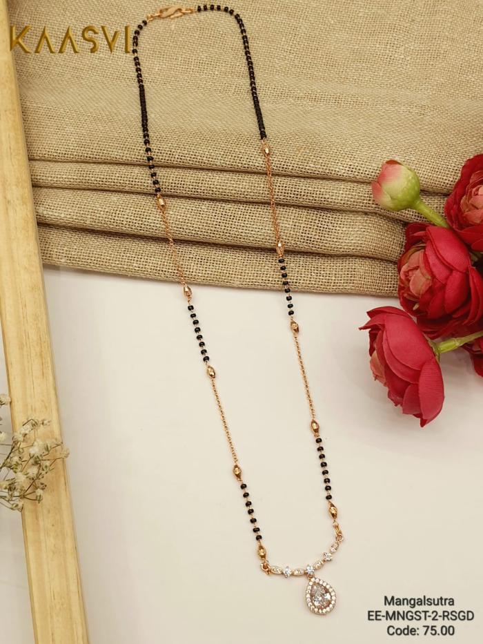 Mangalsutra-2-Rose Gold