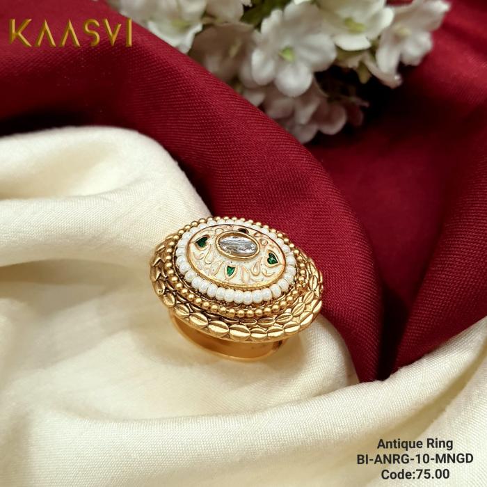 Antique Ring-10-Mina Gold
