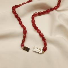 Semi Stone Mala 1 Ruby