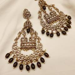 Mehandi Polish Earrings 7 Green