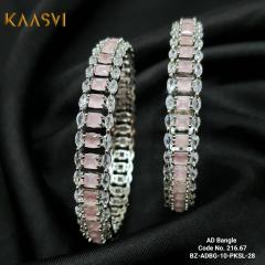 AD Bangle-10-Pink Silver-28
