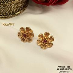 Earrings-5- Ruby Gold