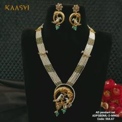 AD Pendant Set-2-Mina Gold