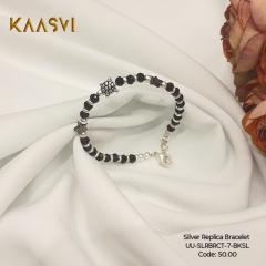 Bracelet-7-Black Silver
