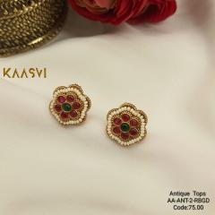 Earrings-2-Ruby Gold
