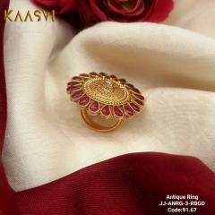 Antique Ring-3- Ruby Gold