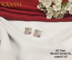 AD Tops-Multi Gold Silver