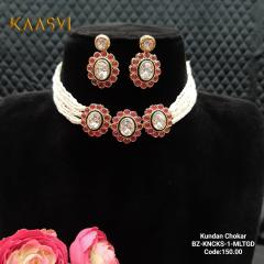 Choker Necklace-Multi Gold