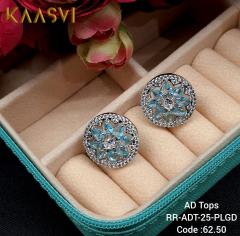 Earrings-25-Pearl Gold
