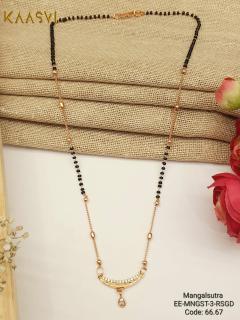 Mangalsutra-3-Rose Gold