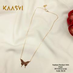 Pendant with Chain-4-Gold