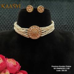 Choker Necklace-2- Gold